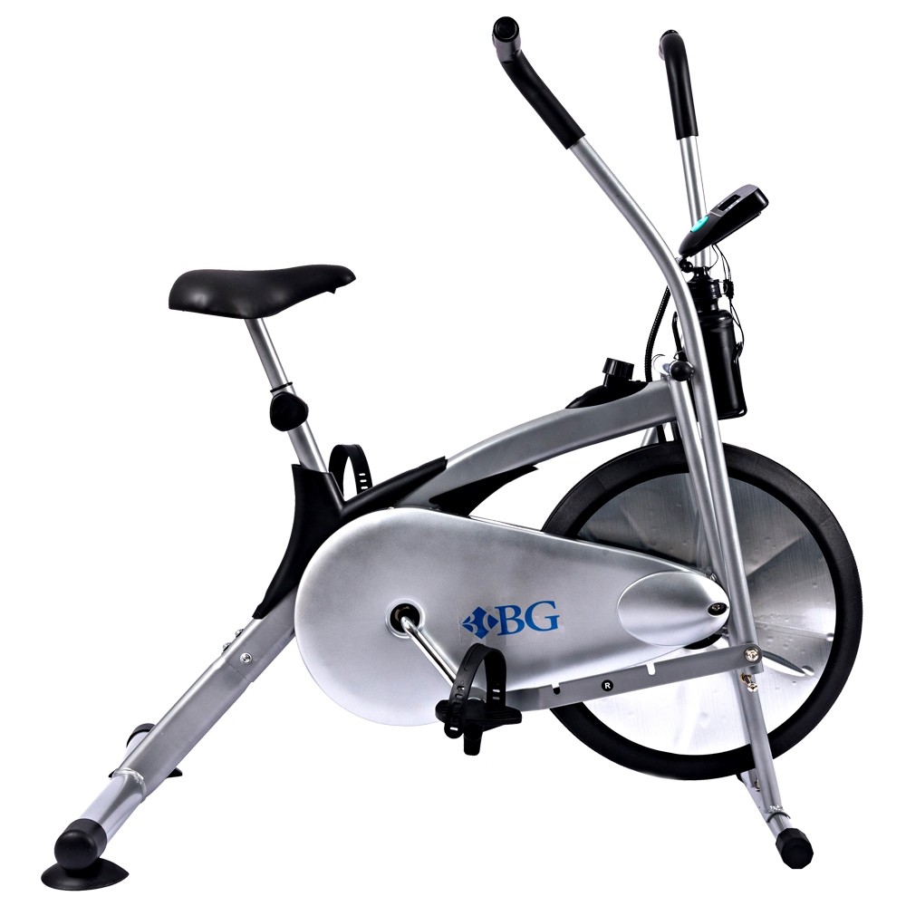 CHAIR19 - Xe đạp tập thể dục Air bike màu XÁM 2021