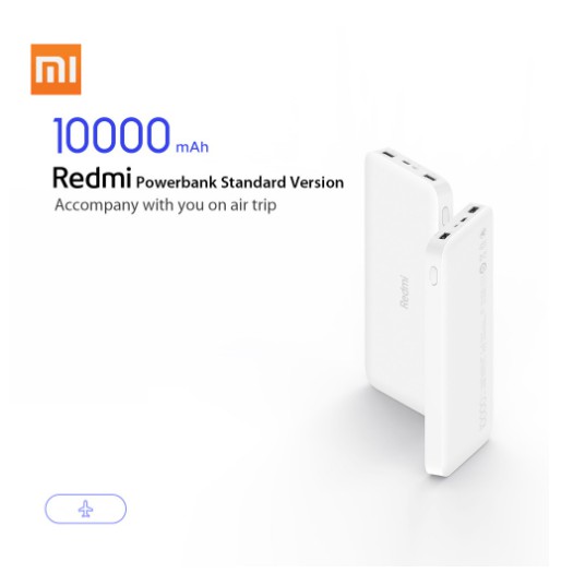 CHÍNH HÃNGPin Dự Phòng Xiaomi Redmi 10000mAh Standard Edition-006018 {BẢO HÀNH CHÍNH HÃNG}