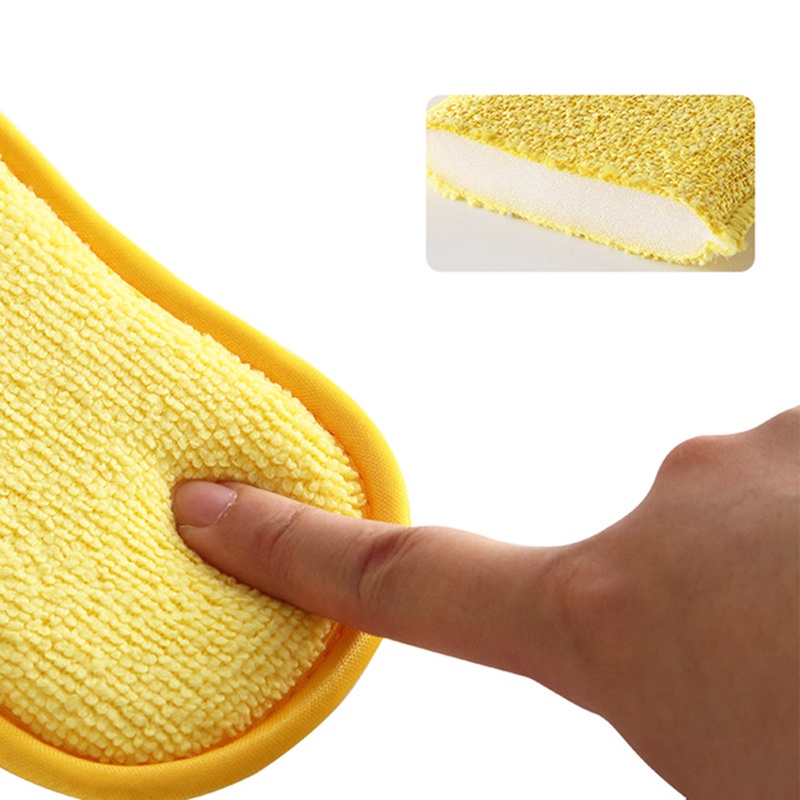 1 Bọt Biển Rửa Chén Hai Mặt Chống Trầy Xước