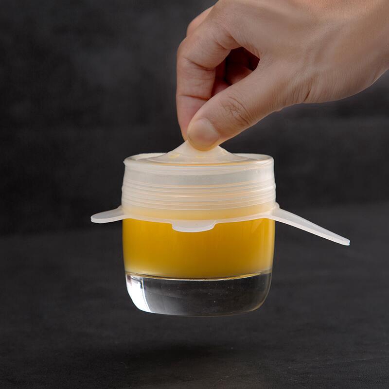 Ossayi Bộ 6 Nắp Silicone Đậy Tô Thức Ăn Tươi Có Thể Dùng Trong Lò Vi Sóng