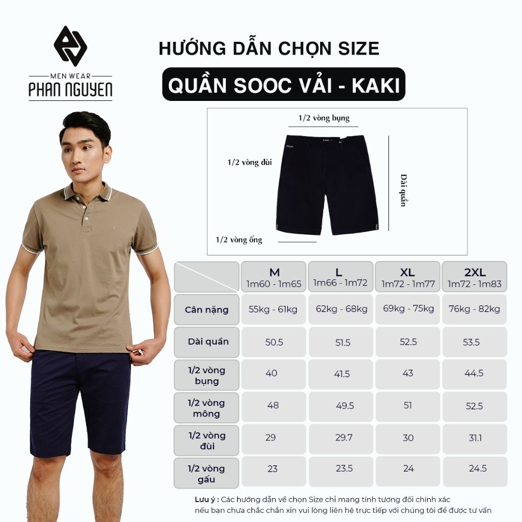 Quần short nam Phan Nguyễn, thiết kế tối giản, màu sắc hiện đại, chất liệu cao cấp, co giãn nhẹ, bền màu QSD.140-141