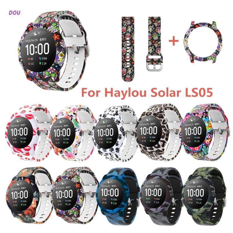 Dây Đeo Đồng Hồ Bằng Silicone Mềm Cho Xiao Mi Haylou Solar Ls05