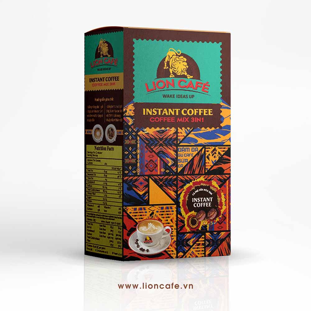 Cafe hoà tan Lion 3in1 18gr/que - 100% cà phê nguyên chất - TOP bán chạy - Thơm ngon đậm vị cafe | BigBuy360 - bigbuy360.vn