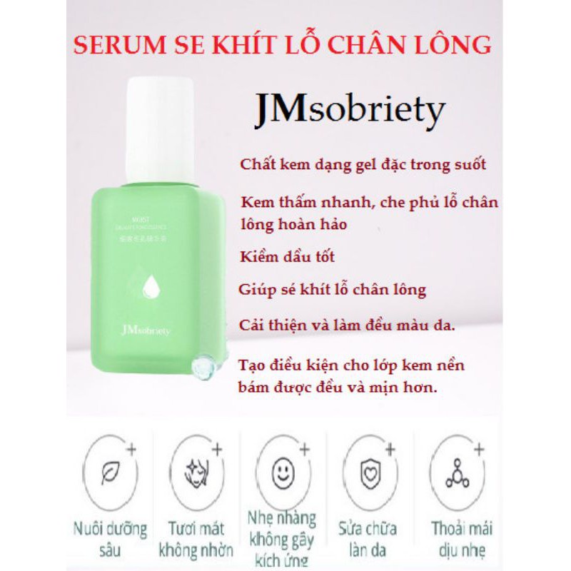 Serum HEYXI se khít lỗ chân lông dưỡng ẩm làm mềm da giúp cho da sáng khỏe tự tin chai  60ml 4780