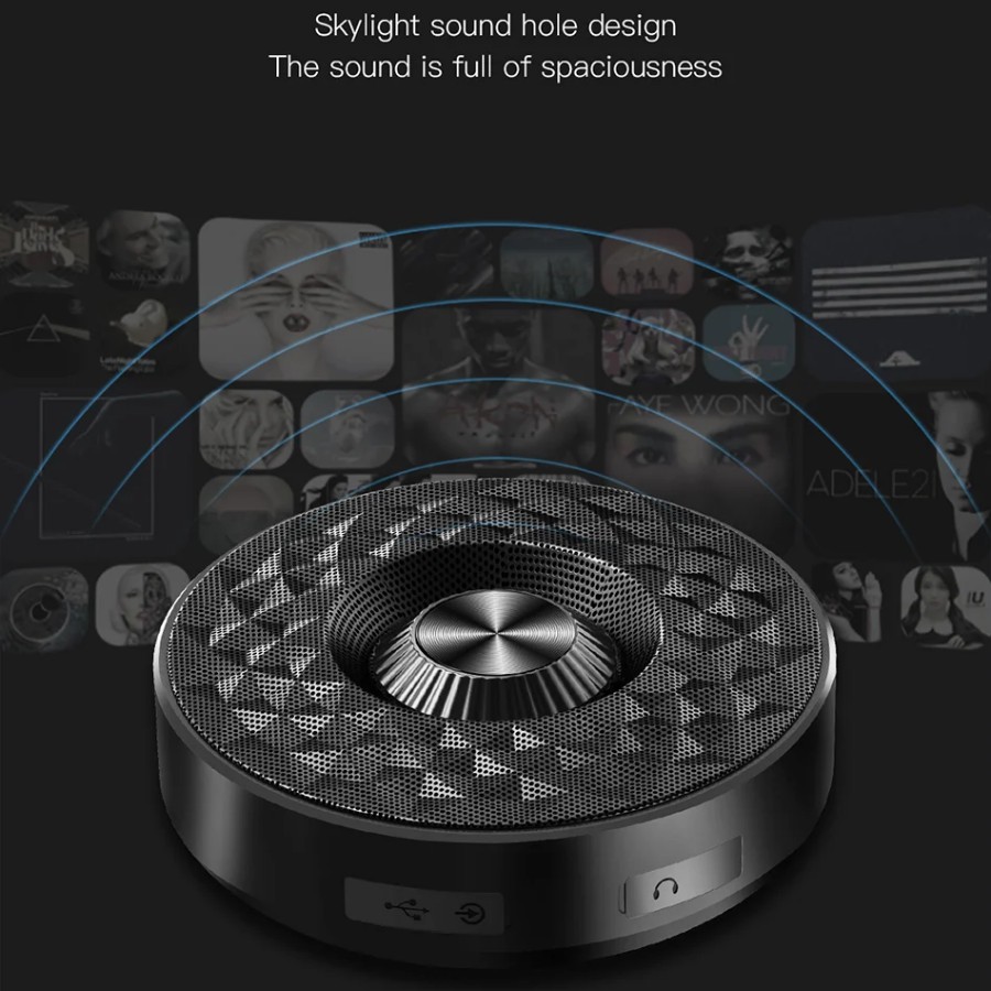 [Chính Hãng - Sẵn] Loa không dây Bluetooth Baseus E03 (Micro USB/AUX-in Audio - Music Player PC Speaker)-LV255-SW