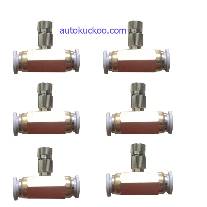 Đầu béc phun sương bằng inox số 1.2.3.6