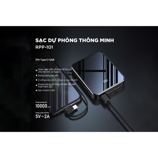 Sạc dự phòng Remax RPP-101 10000mAh