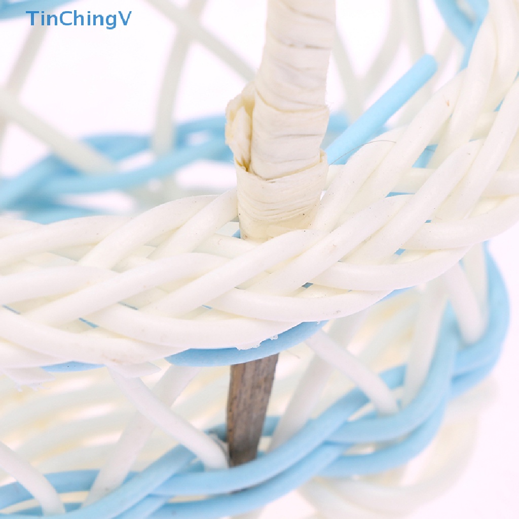 1 Giỏ Đan Mini 1: 12 Dùng Trang Trí Nhà Búp Bê DIY