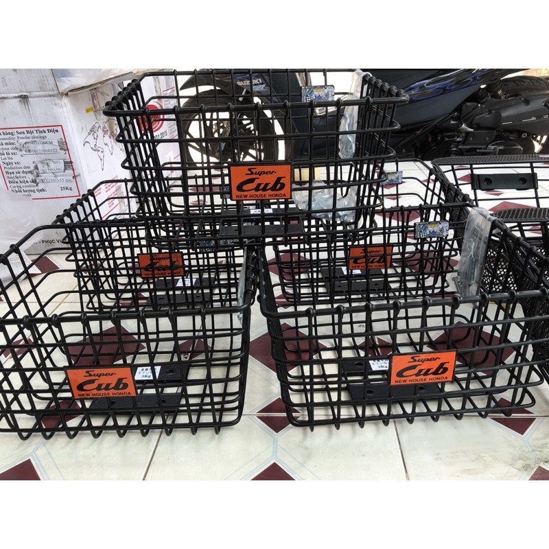 Rổ gắn xe cup 125/ dream  - hàng cao cấp chất lượng tốt