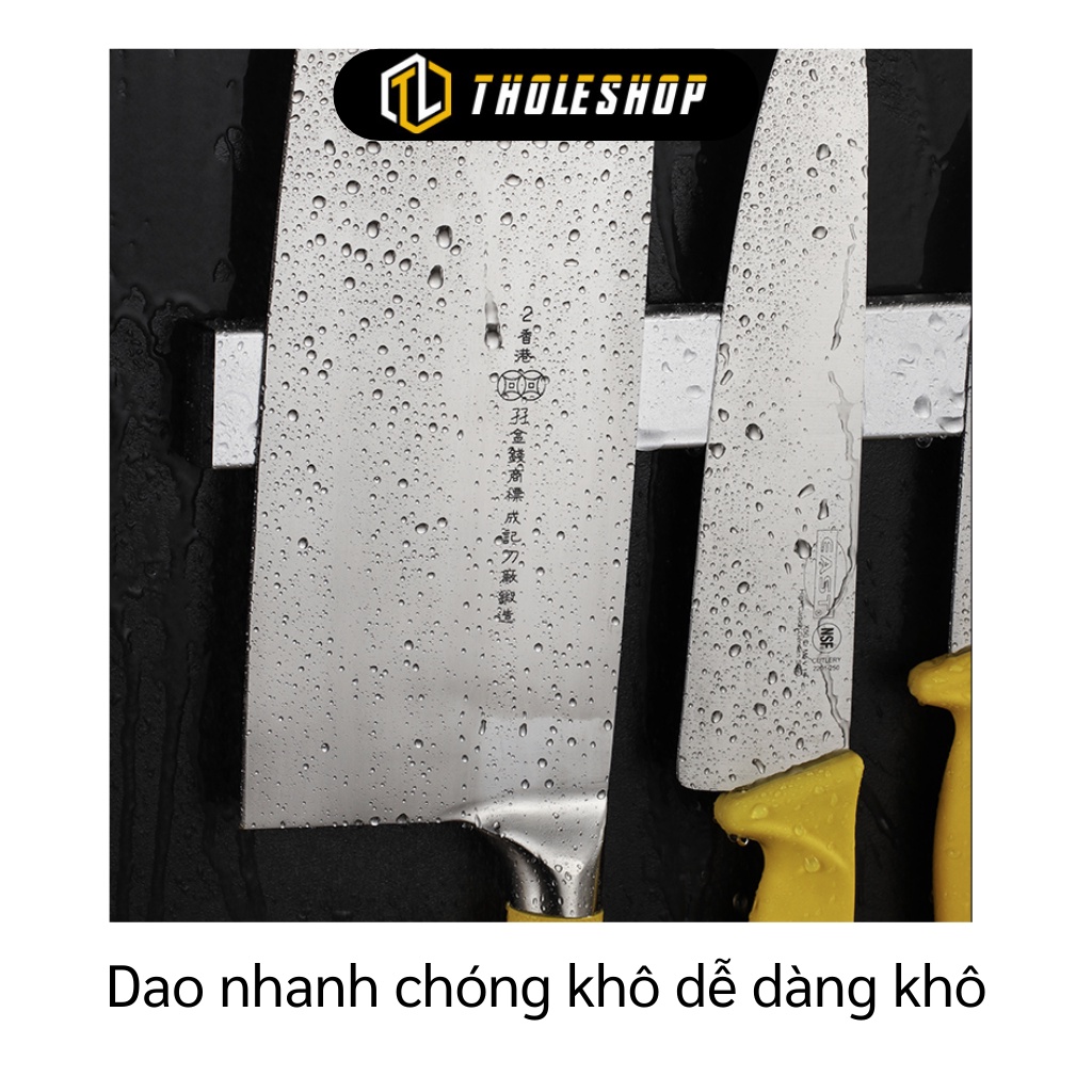 Giá Treo Dao - Thanh Nhôm Nam Chân Treo Dao Kéo Nhà Bếp Chắc Chắn (Kèm Chai Keo) 9519