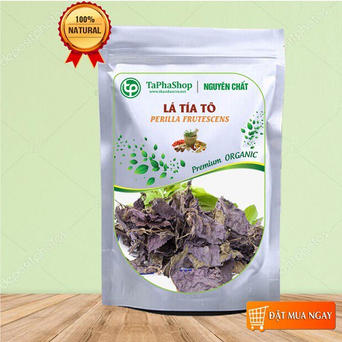 Lá tía tô sấy khô 500g cao cấp