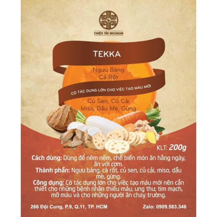 [Mua 5 Giảm 5%] Tekka - thức ăn bổ dưỡng