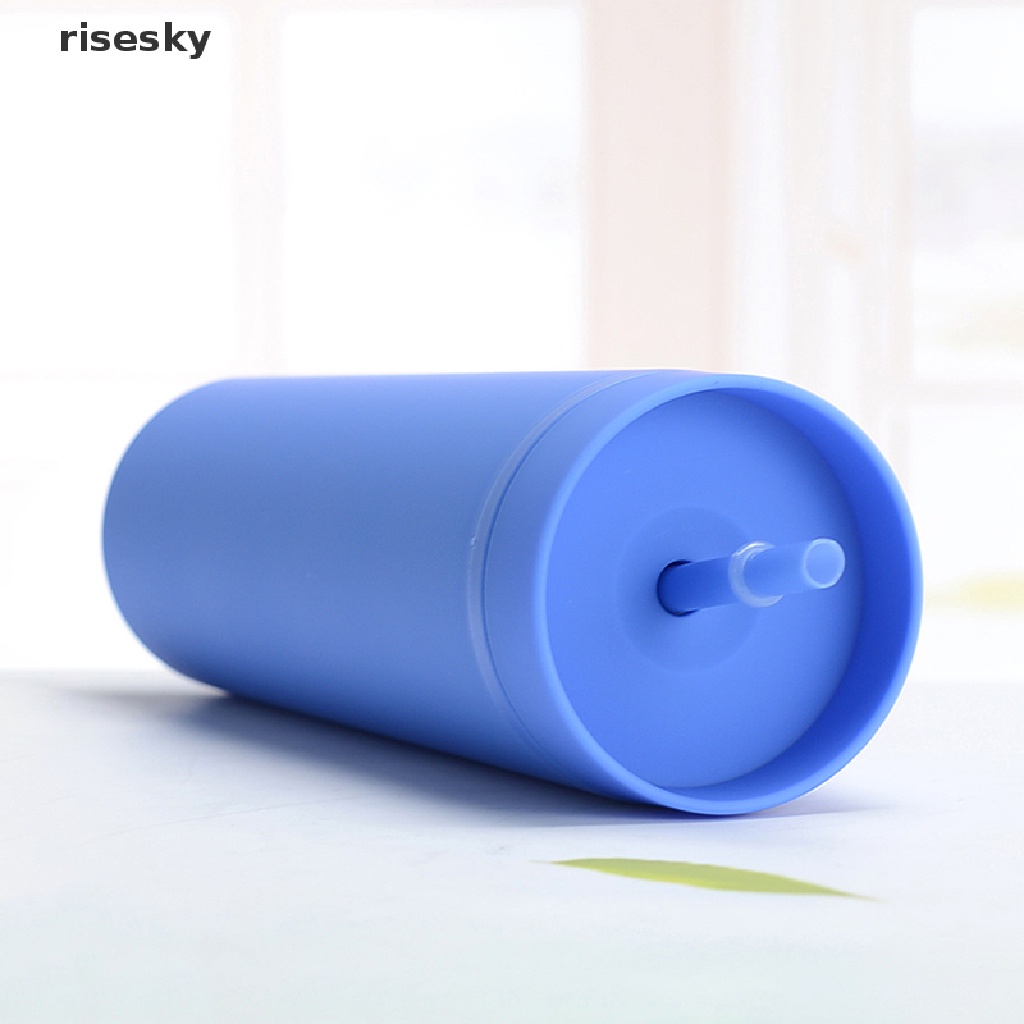 1 Cốc Uống Nước Bằng Nhựa 16oz Có Thể Tái Sử Dụng Kèm Ống Hút ♨Trên đó