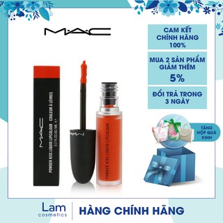 SON KEM Lì MAC991 Powder Kiss Liquid Lipcolour. Hàng cam kết chính hãng, BAO CHECK CODE CHECK MÃ, BILL ĐẦY ĐỦ