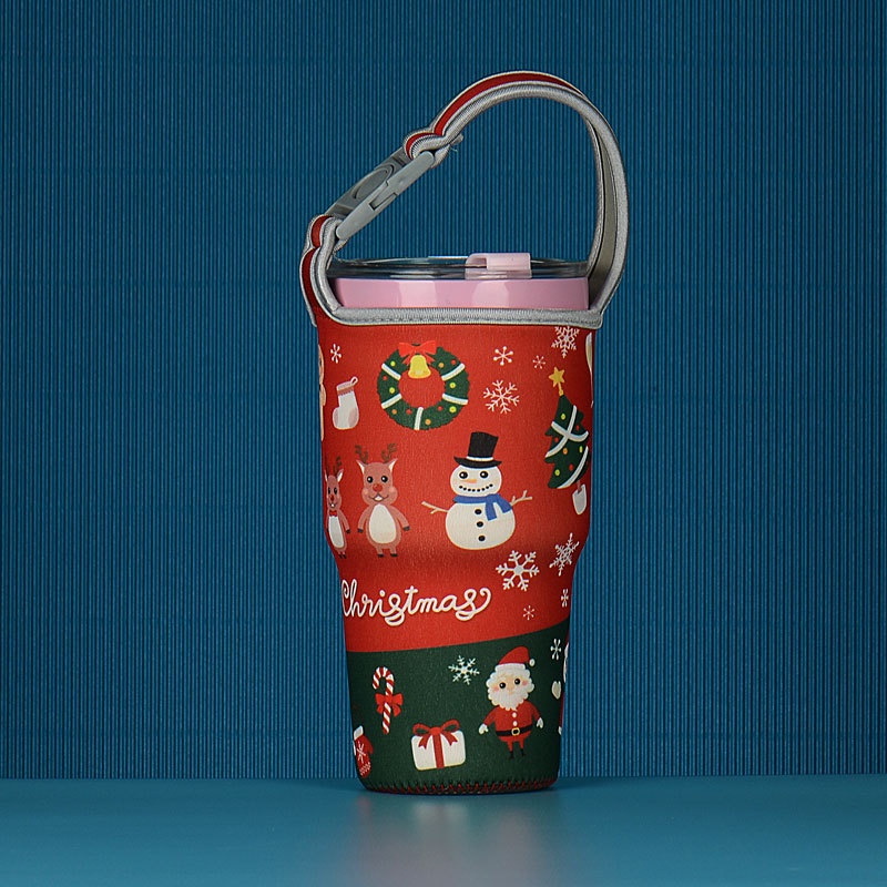 Bộ Cốc Uống Nước Co Giãn Họa Tiết Hoạt Hình Sáng Tạo