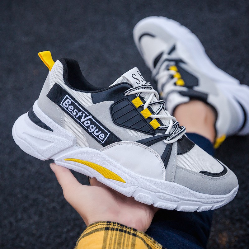 GIÀY THỂ THAO NAM ĐẾ CAO 3 CM TĂNG CHIỀU CAO BEST VOGUE G 107 | BigBuy360 - bigbuy360.vn