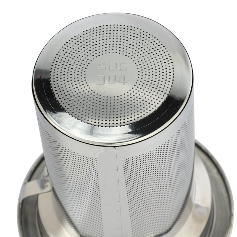 Bộ Ấm Trà Bằng Thép Không Gỉ 304 5 Kích Cỡ 380Ml