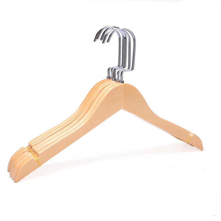 Bộ 50 Móc Treo Quần Áo KTN Vàng Đầu Móc Dẹp 44.5cm