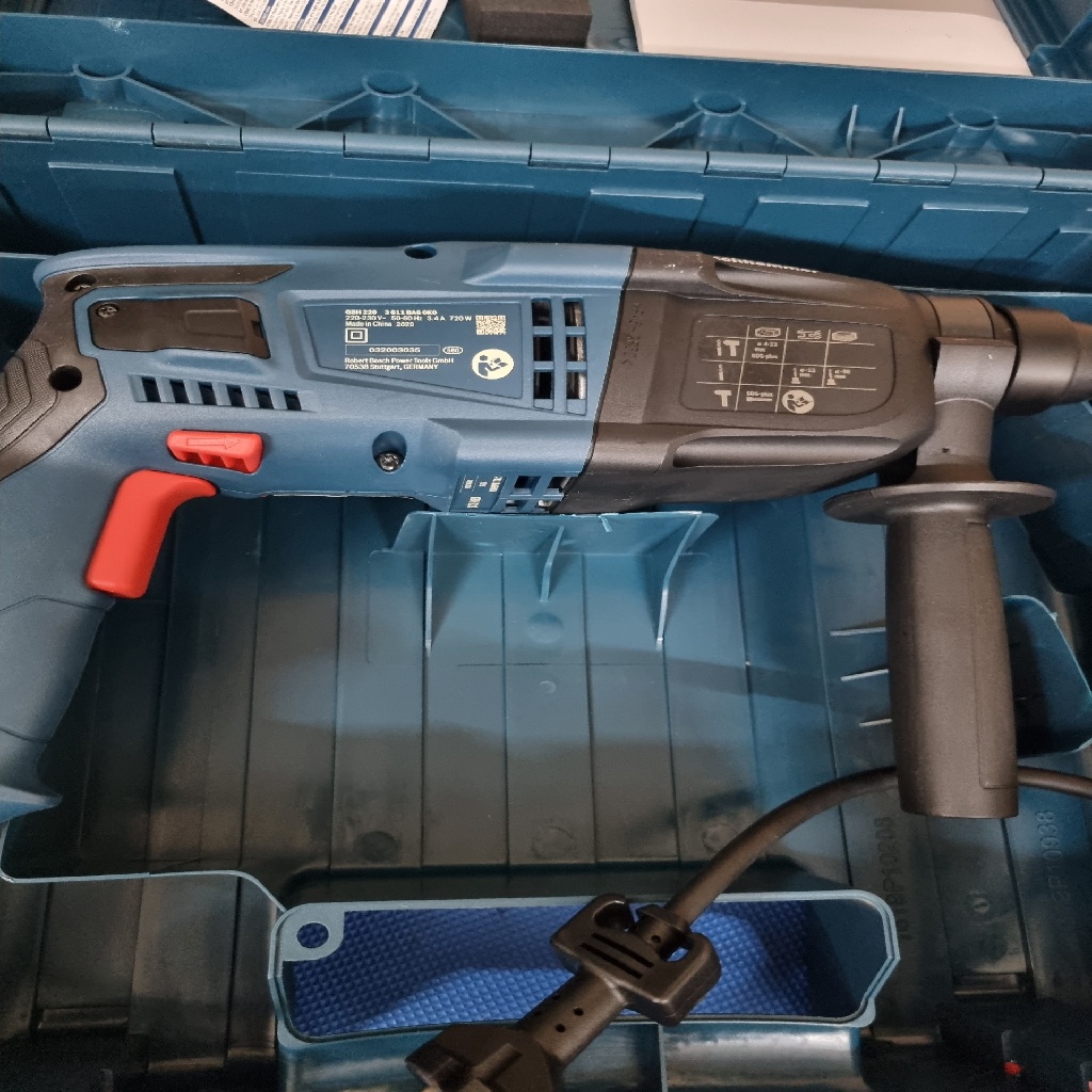 [Ảnh thật] [Chính hãng] Máy khoan 3 chức năng Bosch GBH 220
