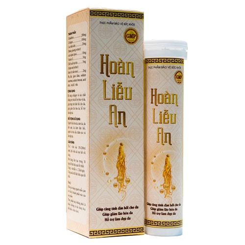 Hoàn Liễu An - Hỗ trợ bổ sung collagen và các chất hỗ trợ chống oxy hóa (20 viên sủi)