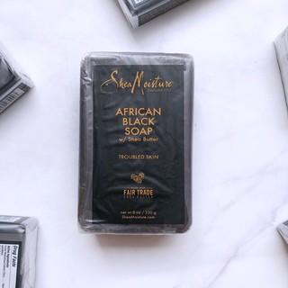 XÀ PHÒNG TẮM CHO DA MỤN, CHÀM, VẨY NẾN SHEAMOISTURE AFRICAN BLACK SOAP