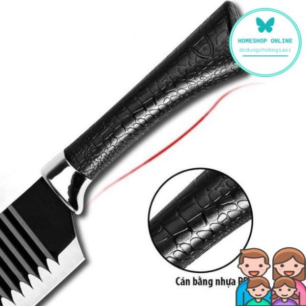 Dao Thái Nhật Lưỡi Gợn Sóng Đầu Nhọn Bằng Thép Không Gỉ HOME SHOP ONLINE sale
