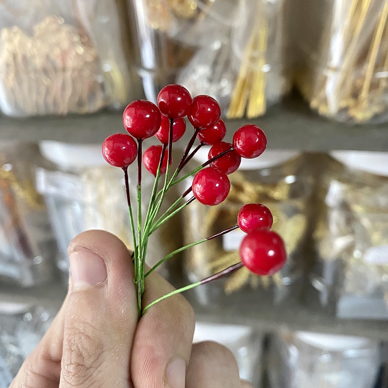 5 trái cherry 8mm - nguyên liệu làm trâm