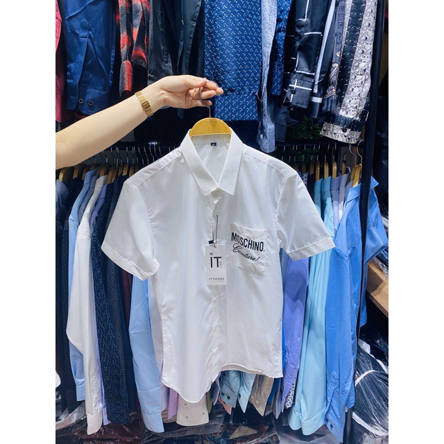 [SALE CỰC SỐC] Sơ mi ngắn tay hoạ tiết hàng cao cấp sale 60%