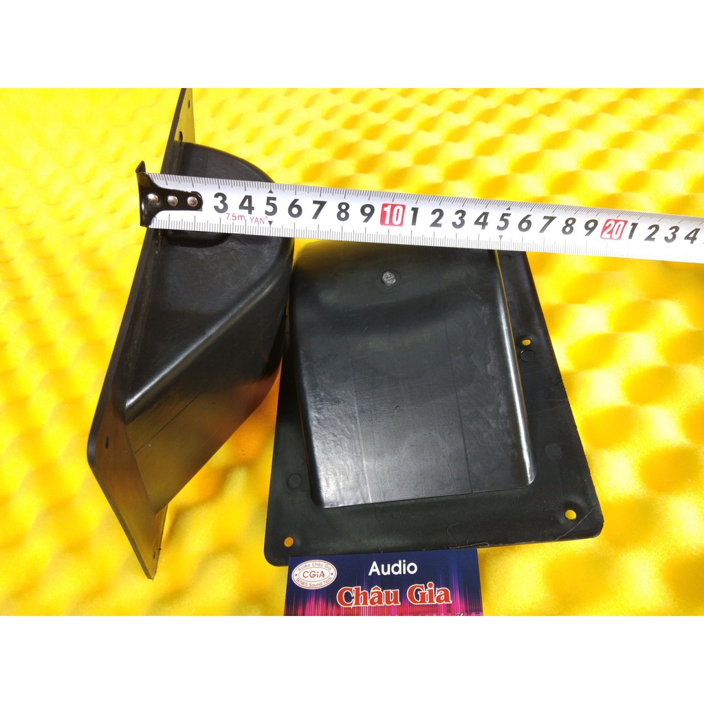 Tay xách thùng loa nhựa 16cm x22cm 2 cái Audio Châu Gia