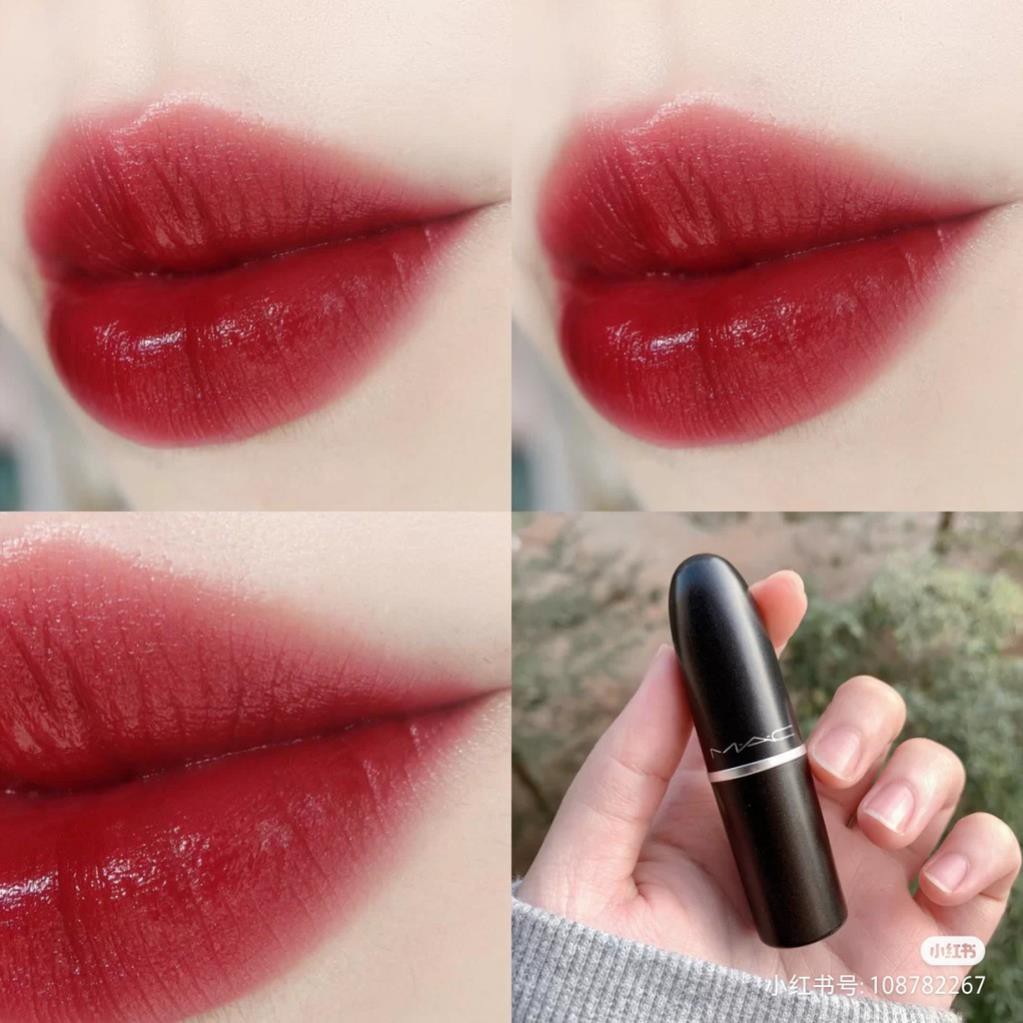 Son thỏi MAC Cremesheen Lipstick màu Whirl - Mocha - So Chaud - Dubonnet - Cockney - Lady Bug - Shameless Vain Fullsize