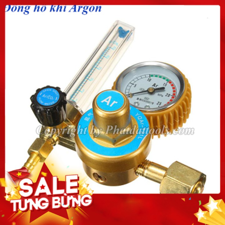 Đồng hồ khí Argon cho máy hàn TIG