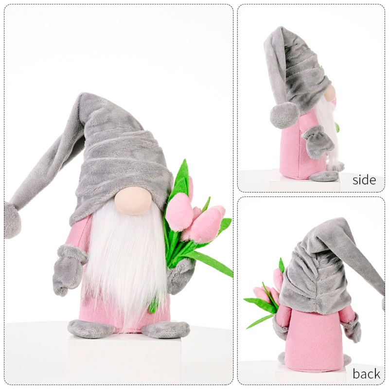 Khay Đựng Đồ Dùng Nhà Bếp Hình Hoa Mùa Xuân Tomte Swedish Nisse Scandinavian Elf Dwarf