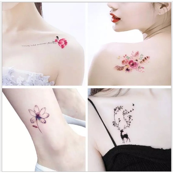 Set 30 tấm hình xăm nước Tattoo cực đẹp cực rẻ