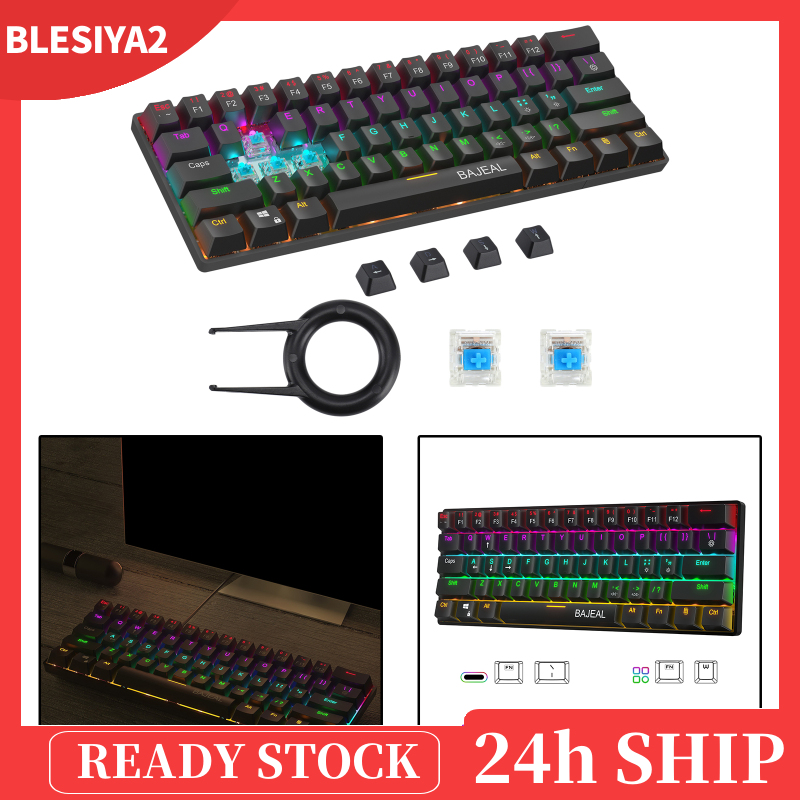 Bàn Phím Cơ Gaming 61 Phím Dành Cho Pc Mac | BigBuy360 - bigbuy360.vn