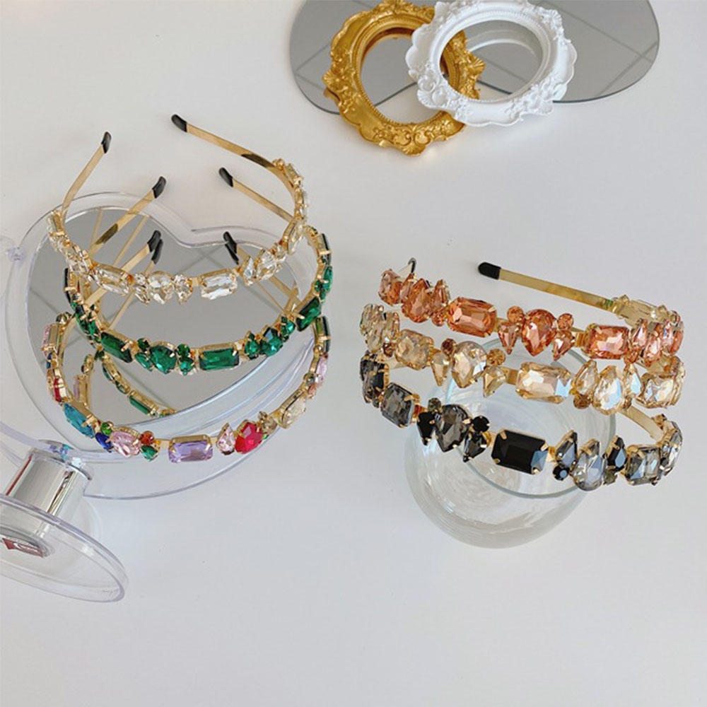 (Hàng Mới Về) Băng Đô Cài Tóc Bằng Hợp Kim Sang Trọng Dành Cho Cô Dâu