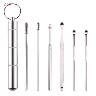 OUT Bộ Dụng Cụ Lấy Ráy Tai 6 Trong 1 Có Thể Tái Sử Dụng