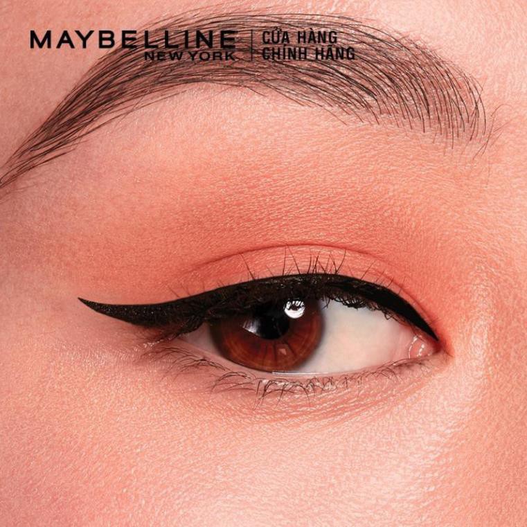 Bút kẻ mắt nước siêu sắc mảnh không lem, trôi Maybelline New York HyperSharp Đen 0.5g