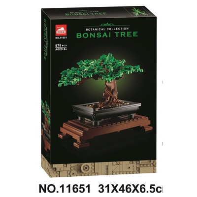 Lắp ráp mô hình botanical collection Creator Bonsai Tree 11651 Cây Bonsai