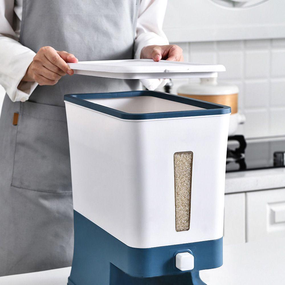Hộp Nhựa PP Đựng Gạo 12KG Tiện Dụng Cho Nhà Bếp