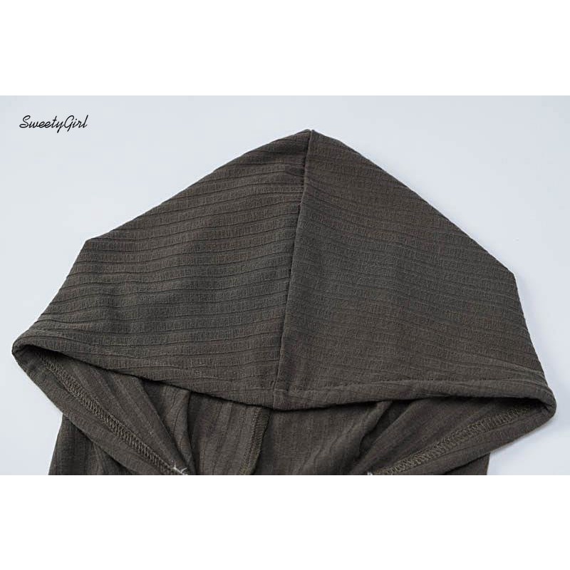 Áo Croptop Dệt Kim Tay Dài Màu Trơn Dáng Ôm Thời Trang 2022 Cho Nữ