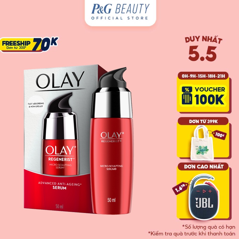 [Mã FMCGMALL -8% đơn 250K] Olay Regenerist tinh chất chống lão hóa 50ML