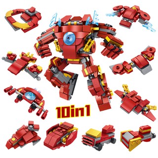 Bộ Đồ Chơi Lego Lắp Ghép Robot 10 in 1 A004-Đ