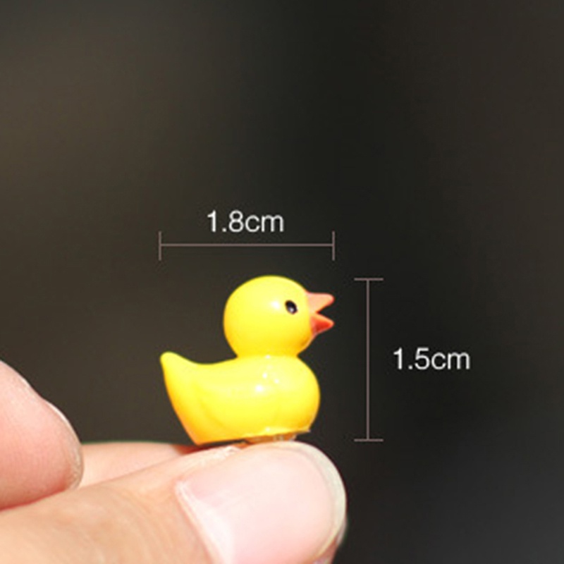 Bộ 6 Mô Hình Vịt Vàng Cho Sân Vườn