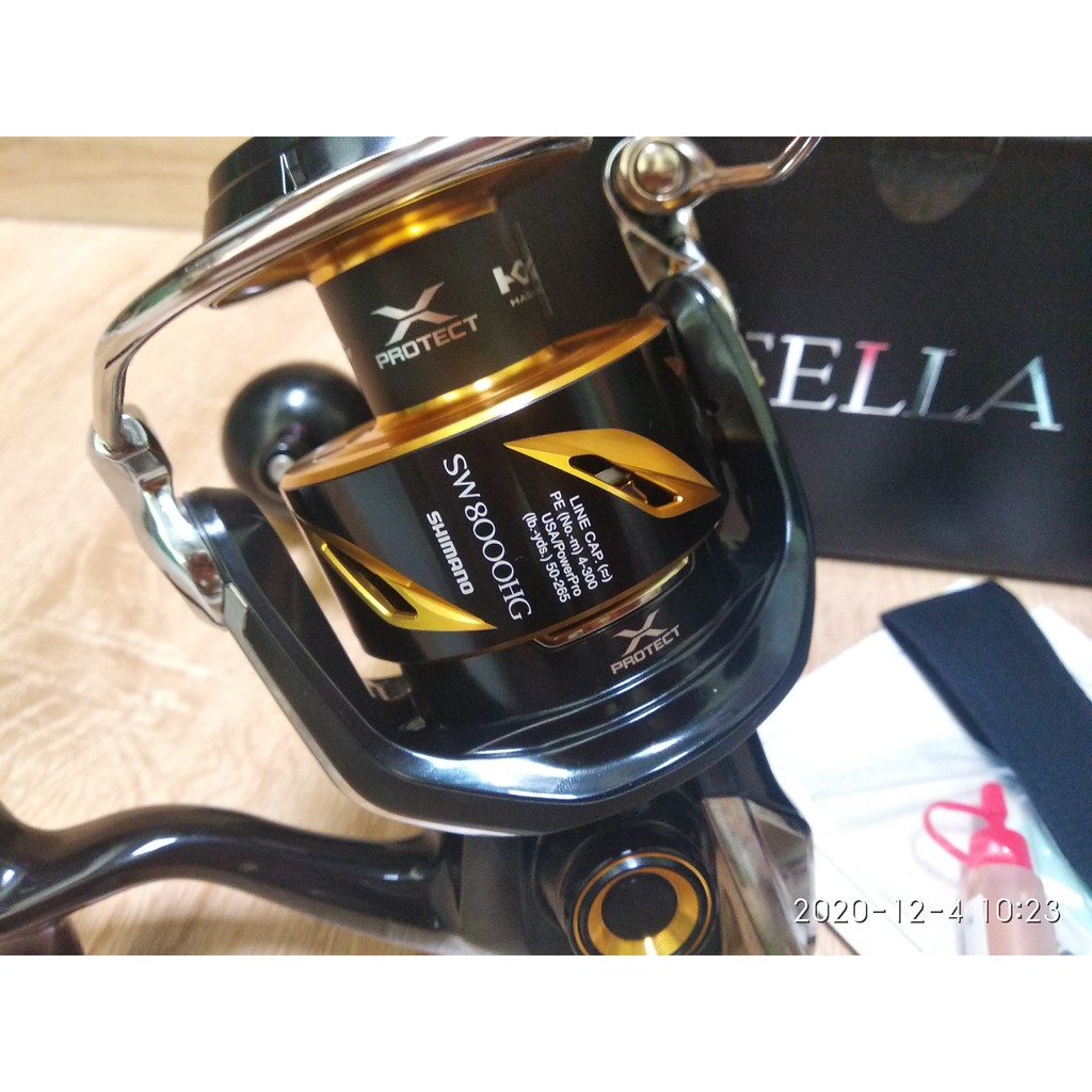 Máy Câu Cá Shimano 2019 Stella SW 8000HG - Máy Đứng