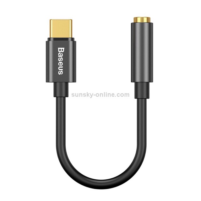 Cổng chuyển đổi Type C sang cổng 3.5mm adapter Baseus l54 chính hãng