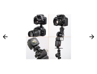 Hot Shoe cho máy ảnh ốc 1/4 Double Screw