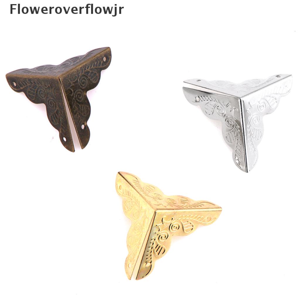 Bộ 10 Miếng Gỗ Bọc Góc Hộp Trang Sức 25x25mm