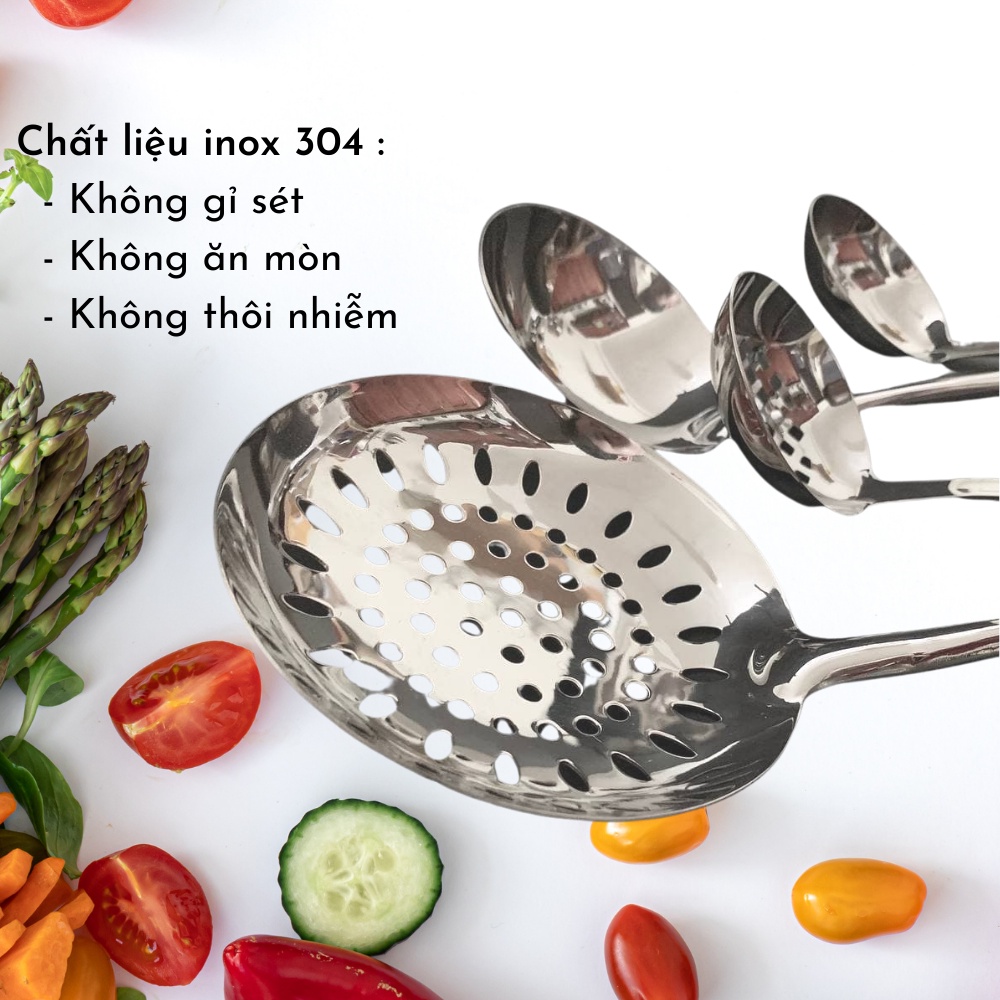 Muôi Canh, Lẩu Inox 304 Cao Cấp Malicook