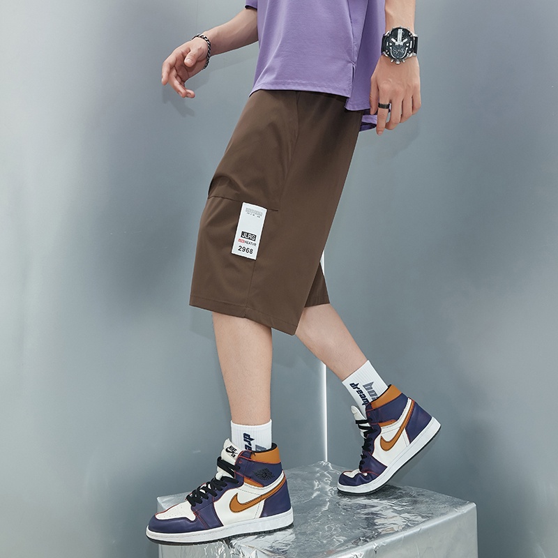 Quần Short Thể Thao Ống Rộng Thời Trang Mùa Hè Hàng Mới Dành Cho Nam