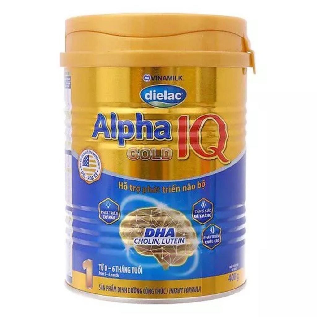 SỮA BỘT DIELAC ALPHA IQ GOLD SỐ 1 , 2 , 3 , 4 900GR VÀ LON 1,5KG